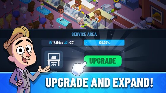 Idle Bank Tycoon 1.59.1. Скриншот 7