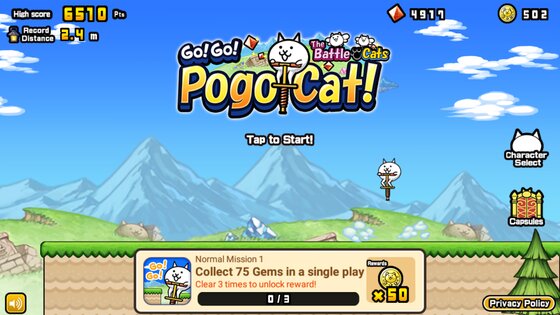 Pogo Cat 1.1.0. Скриншот 2