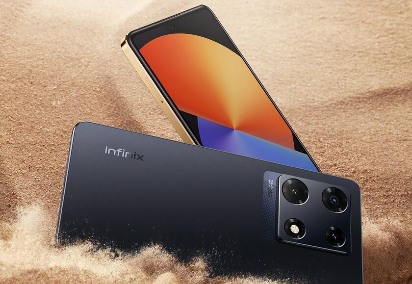 Infinix NOTE 30 Pro с беспроводной зарядкой и крутым экраном появился в России