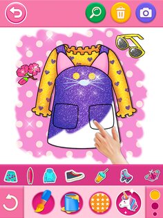 Glitter Dress Coloring 6.6. Скриншот 13