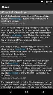 Quran for Android 3.0.7. Скриншот 7