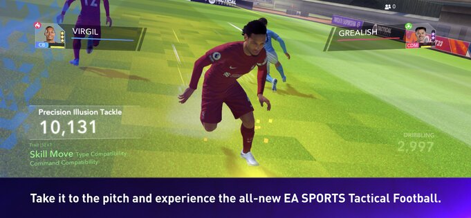 EA SPORTS Tactical Football 2.1.2. Скриншот 4