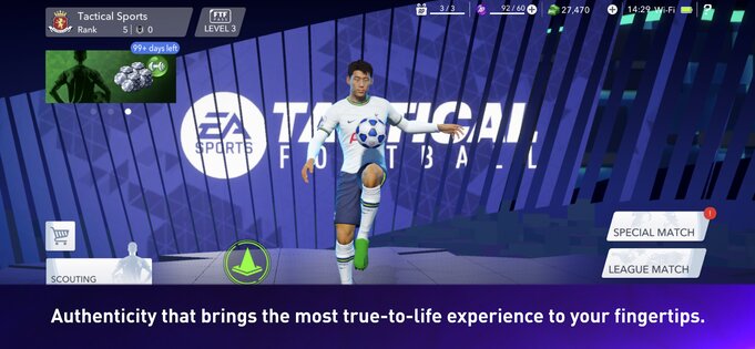 EA SPORTS Tactical Football 2.1.2. Скриншот 8