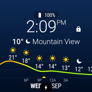 Погода для Wear OS 2.8.0.9. Скриншот 9