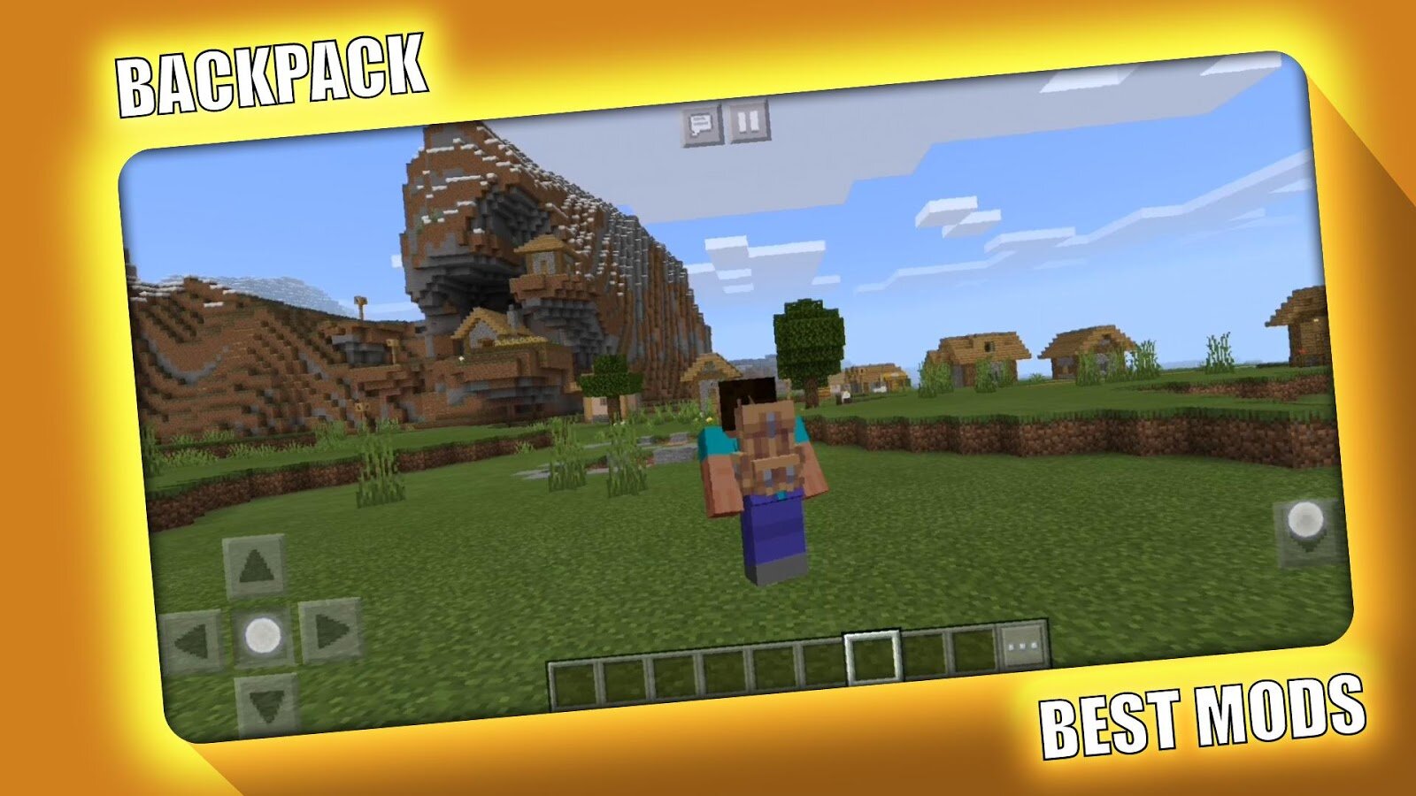 Скачать BackPack Mod for Minecraft PE 2.3.44 для Android