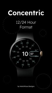 Concentric – пиксельный циферблат для часов 1.5.2. Скриншот 11