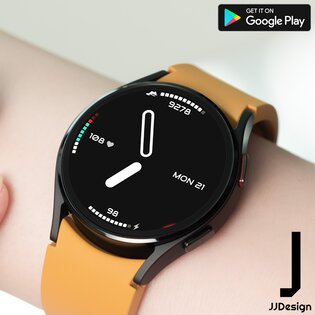 JJ-Analog001 Watch Face 2.0.0. Скриншот 12