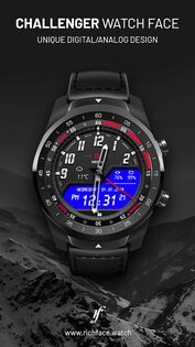 Challenger Watch Face 2.0.6. Скриншот 3