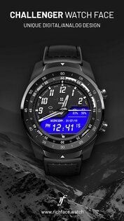 Challenger Watch Face 2.0.6. Скриншот 5