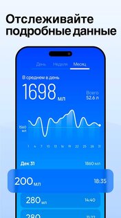 Трекер воды – водное напоминание 1.3.7. Скриншот 5