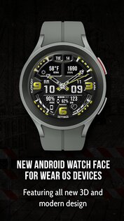 Metrix Watch Face 1.1.7. Скриншот 3