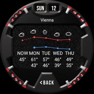 Metrix Watch Face 1.1.7. Скриншот 10