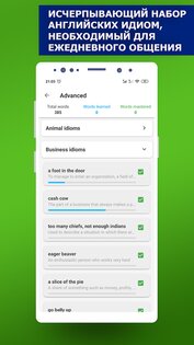 Английские Идиомы и Сленг 2.0.2. Скриншот 3