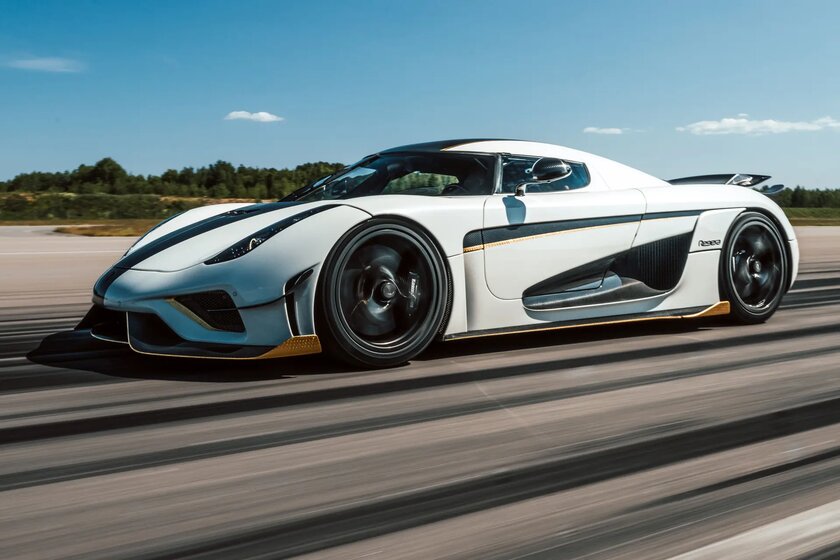 Быстрее самолёта: суперкар Koenigsegg Regera поставил новый рекорд динамики разгона