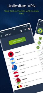 VPN.lat 3.8.3.9.8. Скриншот 1