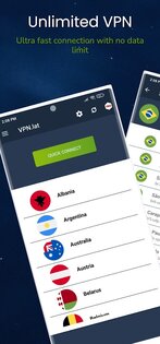 VPN.lat 3.8.4.0.9. Скриншот 1
