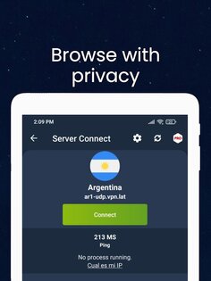 VPN.lat 3.8.4.0.9. Скриншот 12