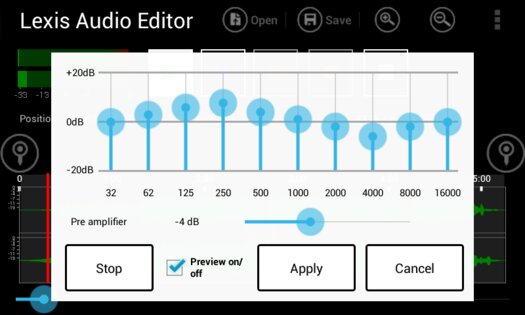 Lexis Audio Editor 1.2.175. Скриншот 4