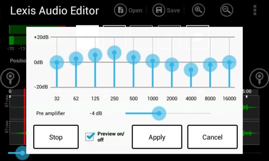 Lexis Audio Editor 1.2.178. Скриншот 4