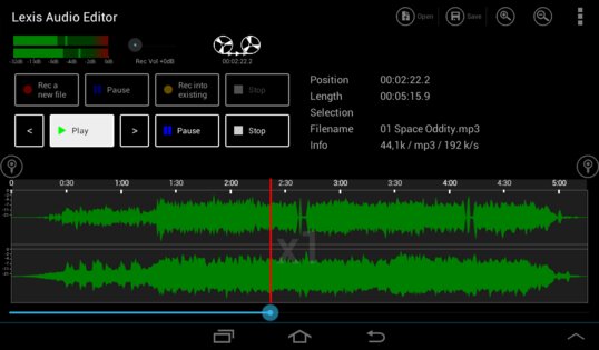 Lexis Audio Editor 1.2.178. Скриншот 7