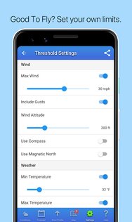 UAV Forecast for Drone Pilots 2.9.22. Скриншот 4