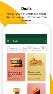 McDonald's 3.22.0. Скриншот 3