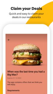 McDonald's 3.22.0. Скриншот 4