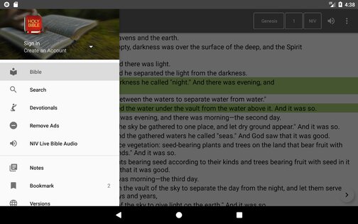 Библия оффлайн с аудио 9.9.7. Скриншот 10