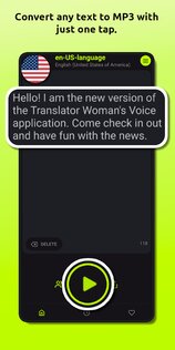 Translator Woman's Voice 8.0.0. Скриншот 3