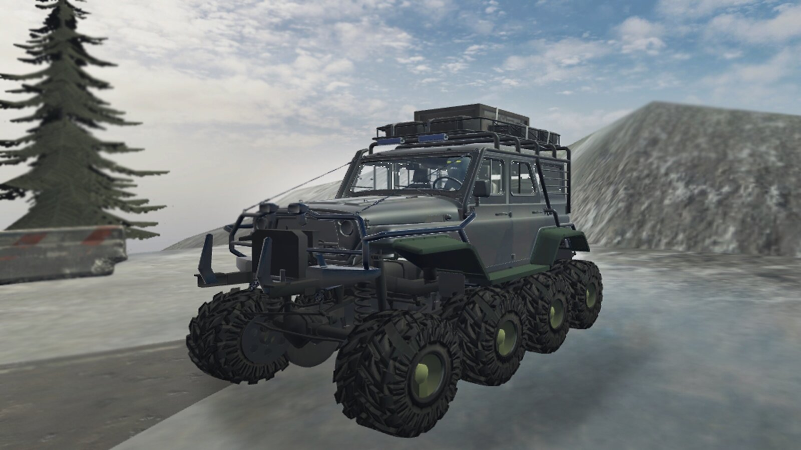 Скачать 3D UAZ Хантер Симулятор 4х4 1.0 для Android