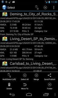 Ultra GPS Logger 3.196. Скриншот 7