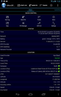 Ultra GPS Logger 3.200. Скриншот 9