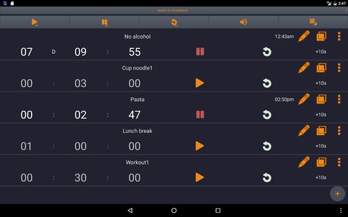 Multi Timer 4.8.0. Скриншот 20