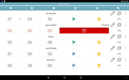 Multi Timer 4.8.0. Скриншот 21