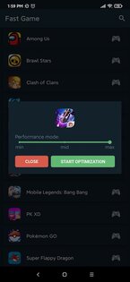 Fast Game Booster 3.15.3. Скриншот 1