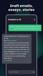 Chatbot AI 9.3.8. Скриншот 4