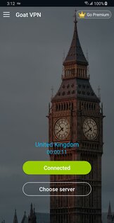 Goat VPN 3.7.2. Скриншот 4