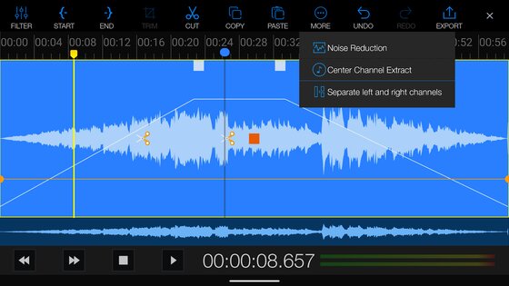 EZAudioCutMT 1.11.9. Скриншот 4