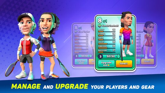 Mini Tennis 1.7.4. Скриншот 4