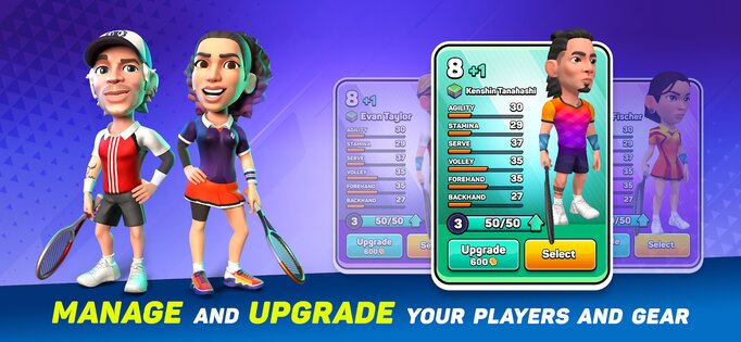 Mini Tennis 1.7.4. Скриншот 11