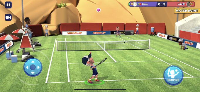 Mini Tennis 1.6.2. Скриншот 15