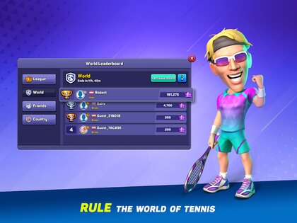 Mini Tennis 1.7.4. Скриншот 19