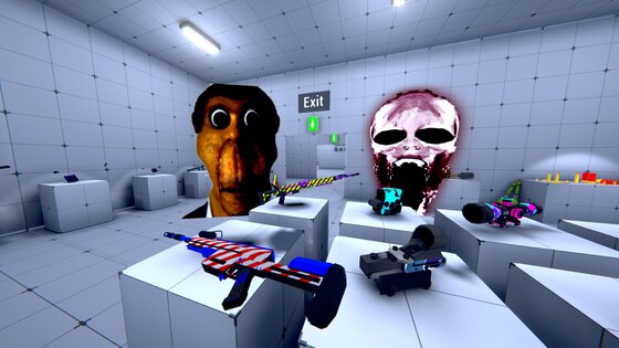 Nextbots In Backrooms: Shooter 5.4.32. Скриншот 6