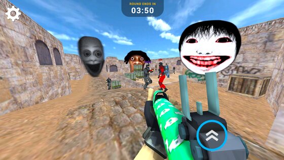 Nextbots In Backrooms: Shooter 5.4.32. Скриншот 8