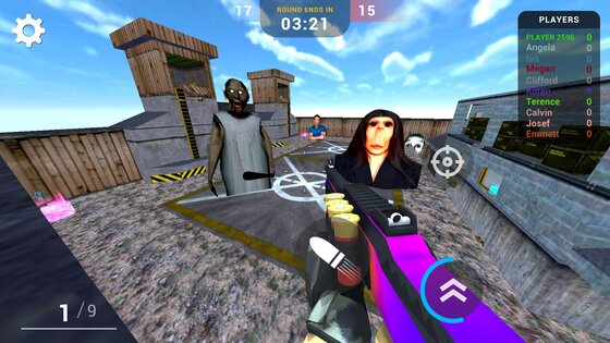 Nextbots In Backrooms: Shooter 5.4.32. Скриншот 9