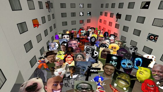 Nextbots In Backrooms: Shooter 5.4.32. Скриншот 13