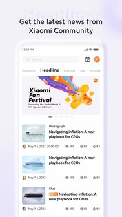 Xiaomi Community 5.4.13. Скриншот 1