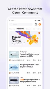 Xiaomi Community 5.4.19. Скриншот 1