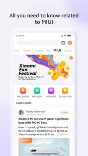 Xiaomi Community 5.4.11. Скриншот 5