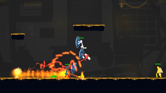 Stickmen Exile Fighter 1.57. Скриншот 5